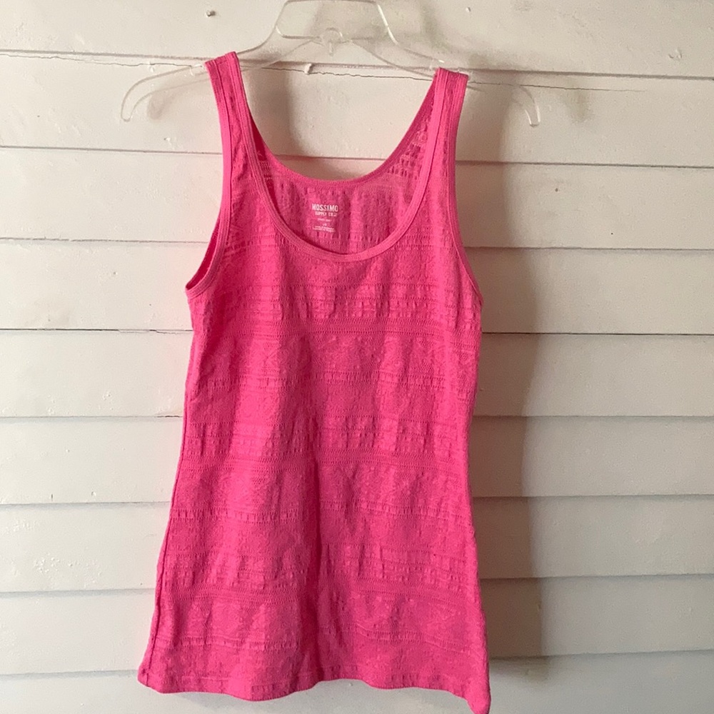 Mossimo pink tank large